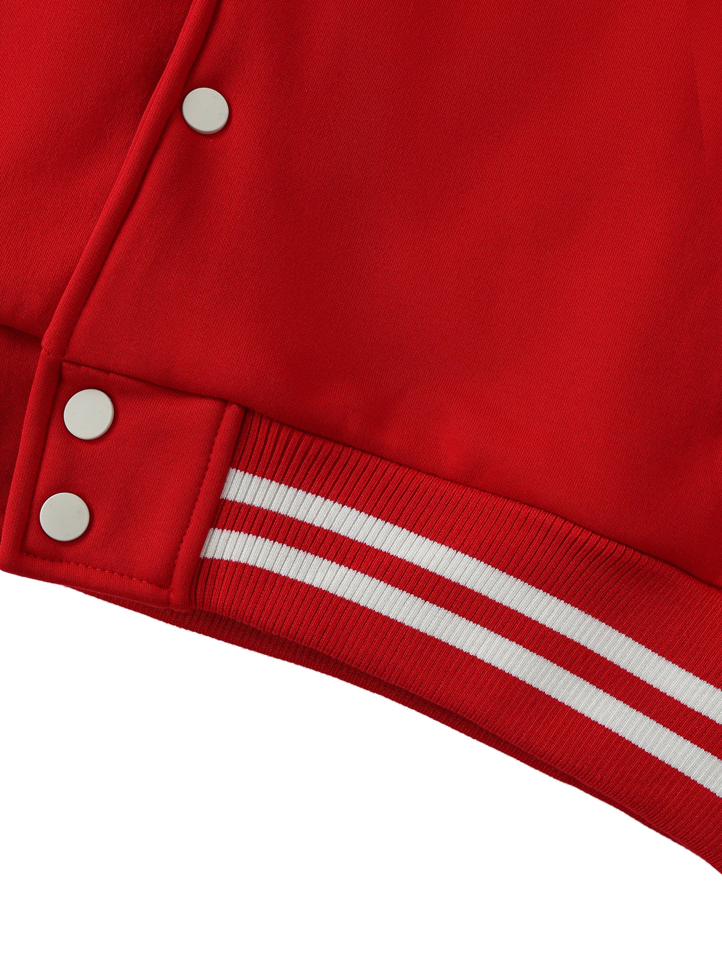 Siksinzo Two-Tone Fleeced Varsity Jacket